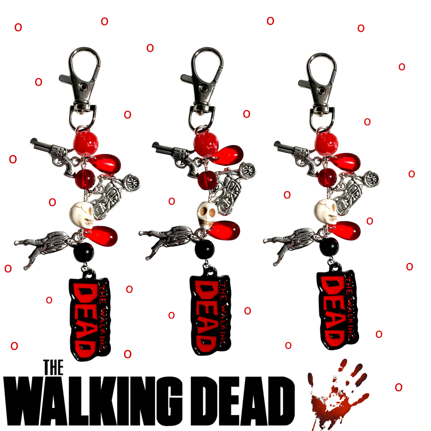 The Walking Dead Keychains