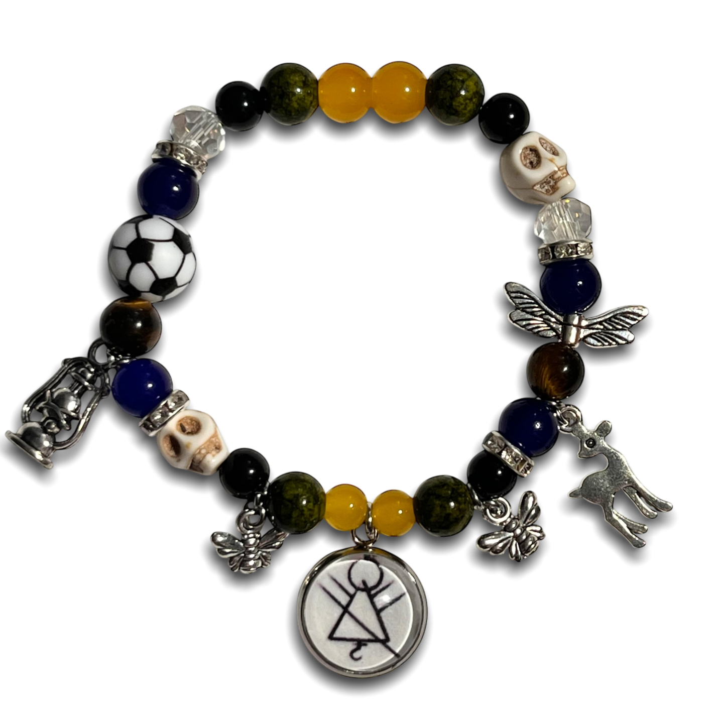 Yellowjackets elastic bracelet