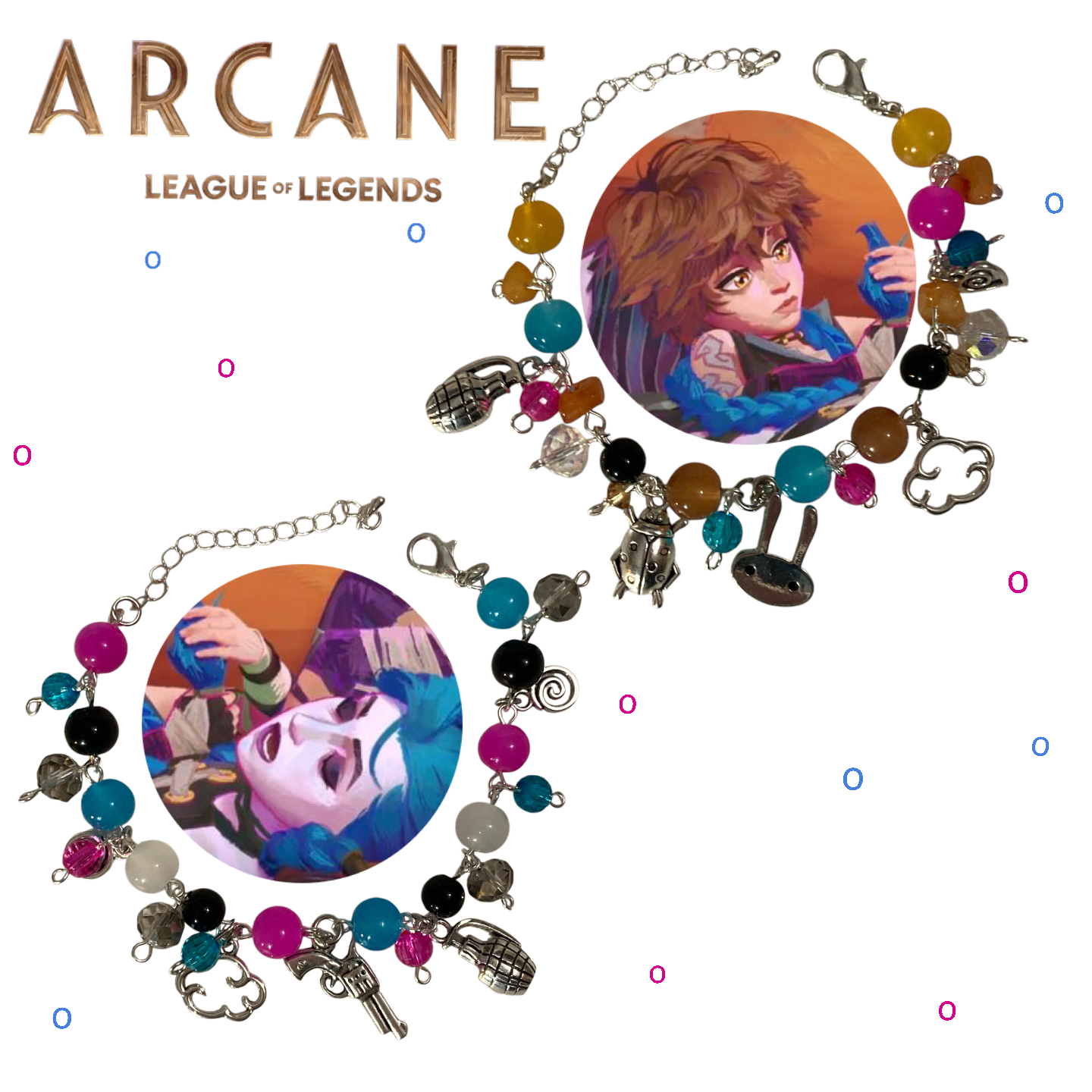 Arcane charm bracelets