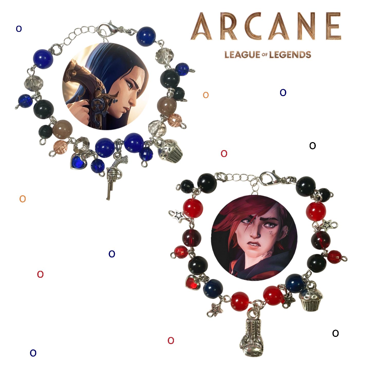 Arcane charm bracelets