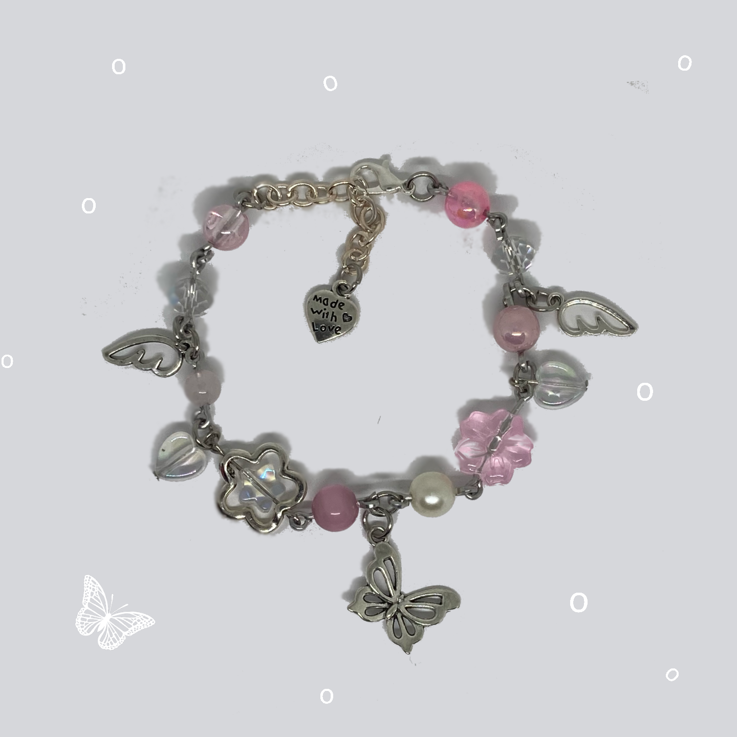 Butterfly Charm Bracelet