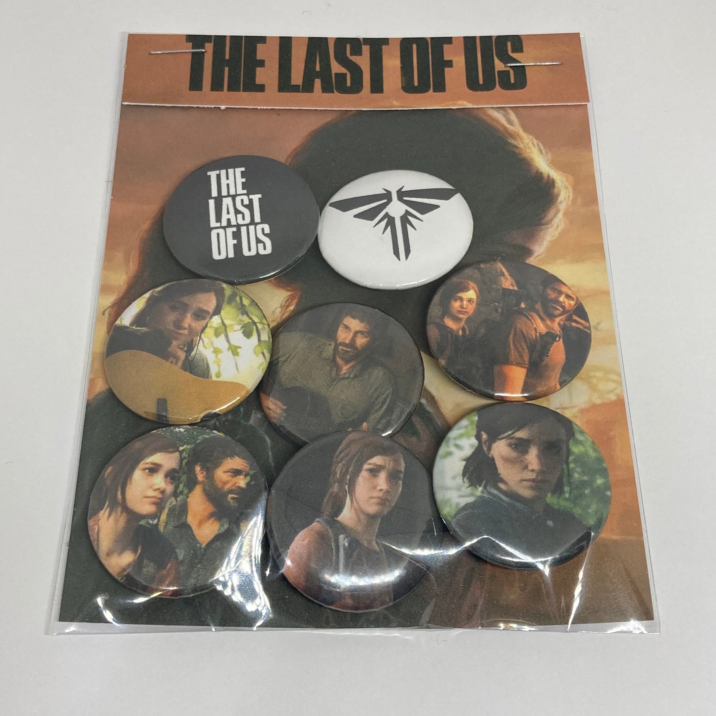 The Last of Us pin pack 8 pc