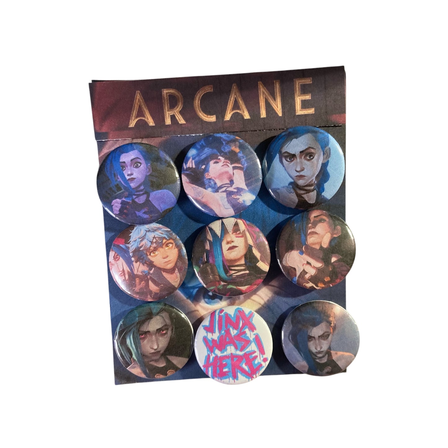 Arcane Jinx pin pack 9 pc