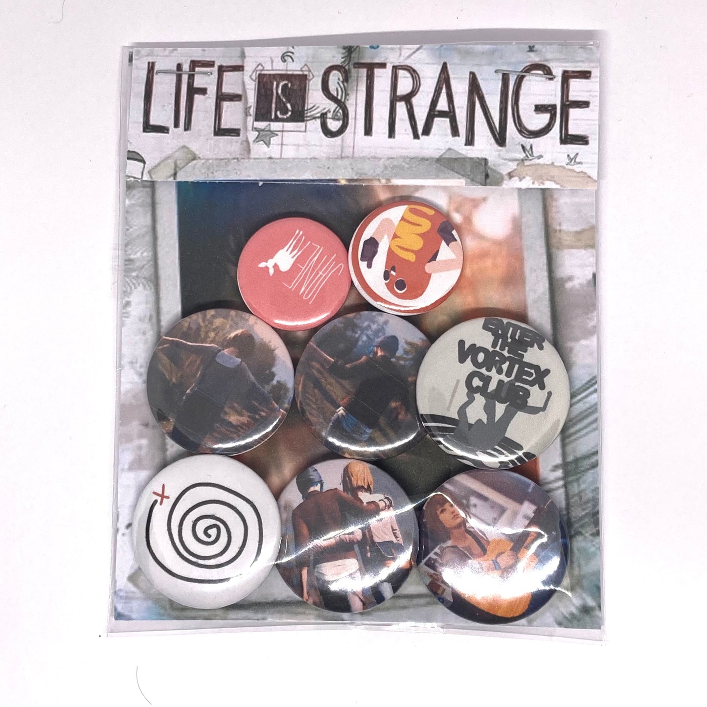 Life is Strange pin pack 8pc