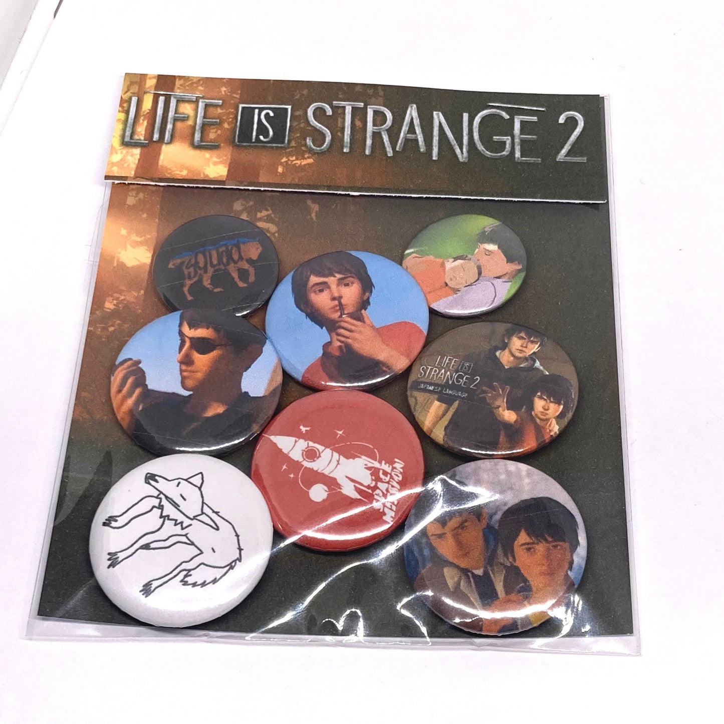 Life is Strange 2 pin pack 8pc