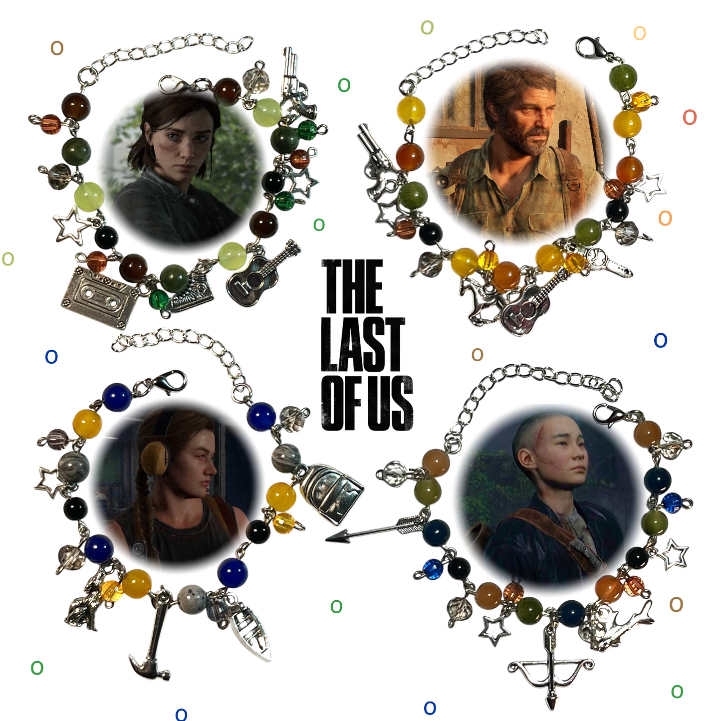 The Last of Us charm bracelets