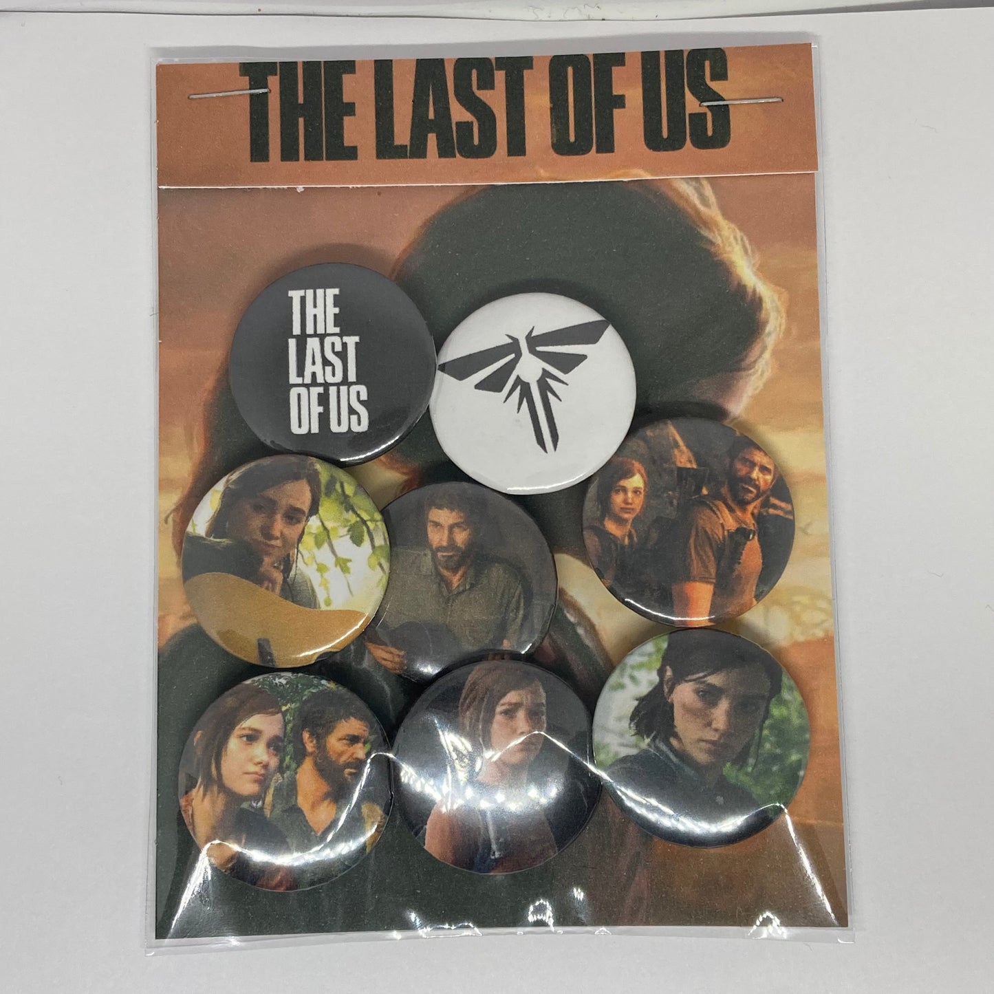 The Last of Us pin pack 8 pc