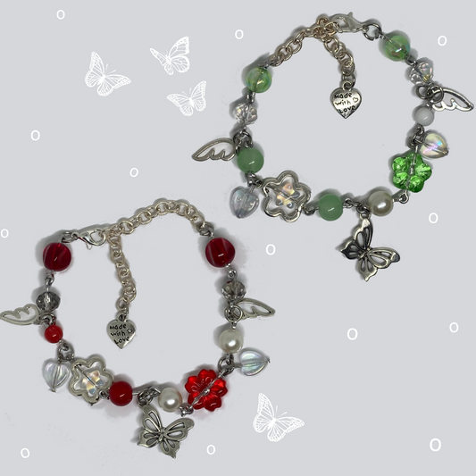 Butterfly Charm Bracelet