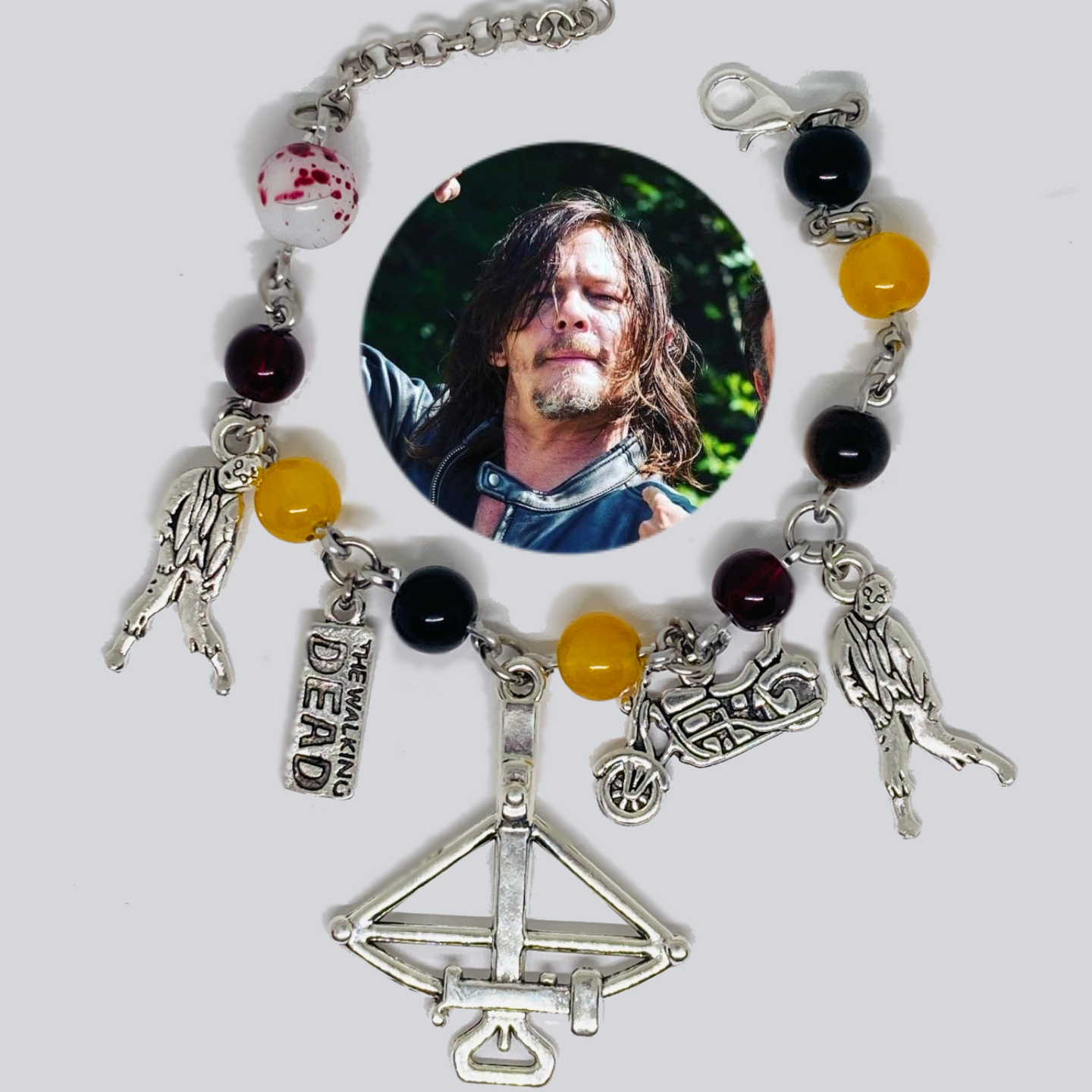 Rick & Daryl Matching Charm Bracelets