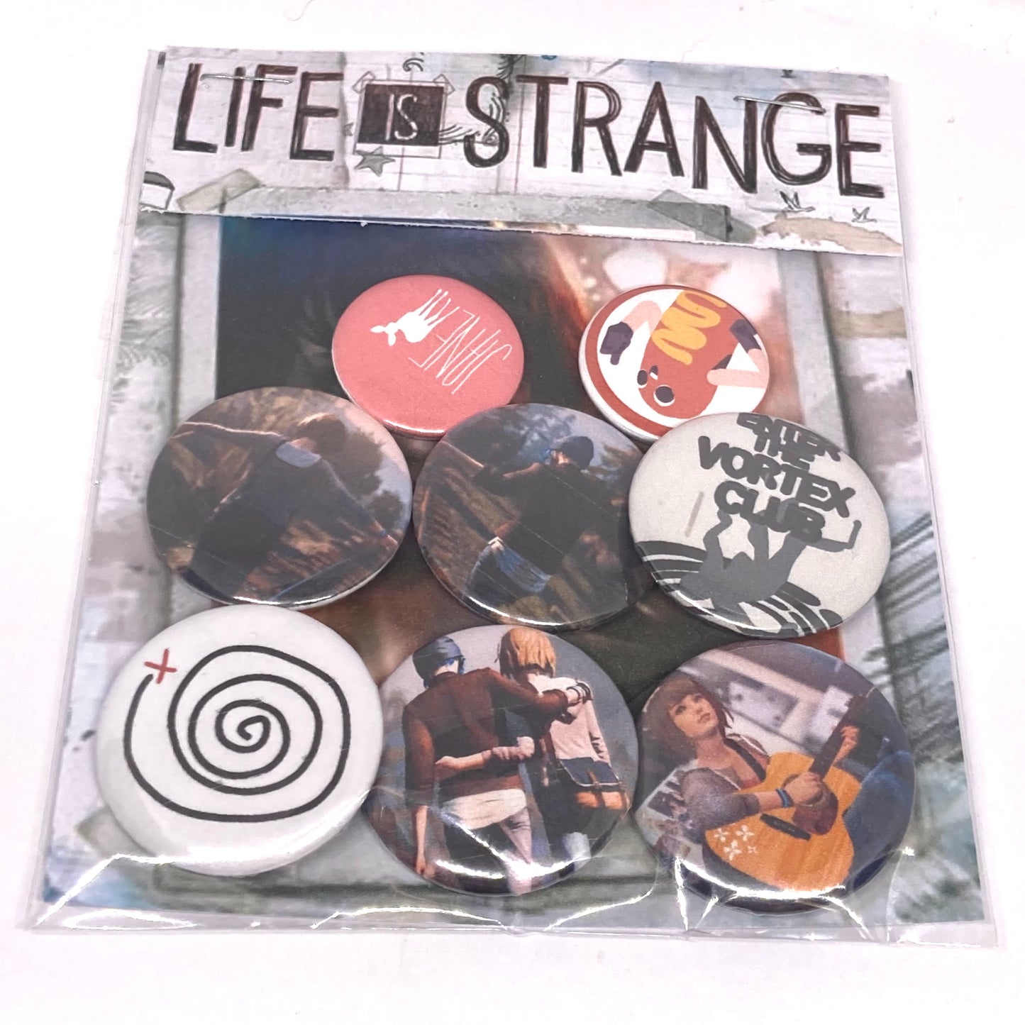 Life is Strange pin pack 8pc