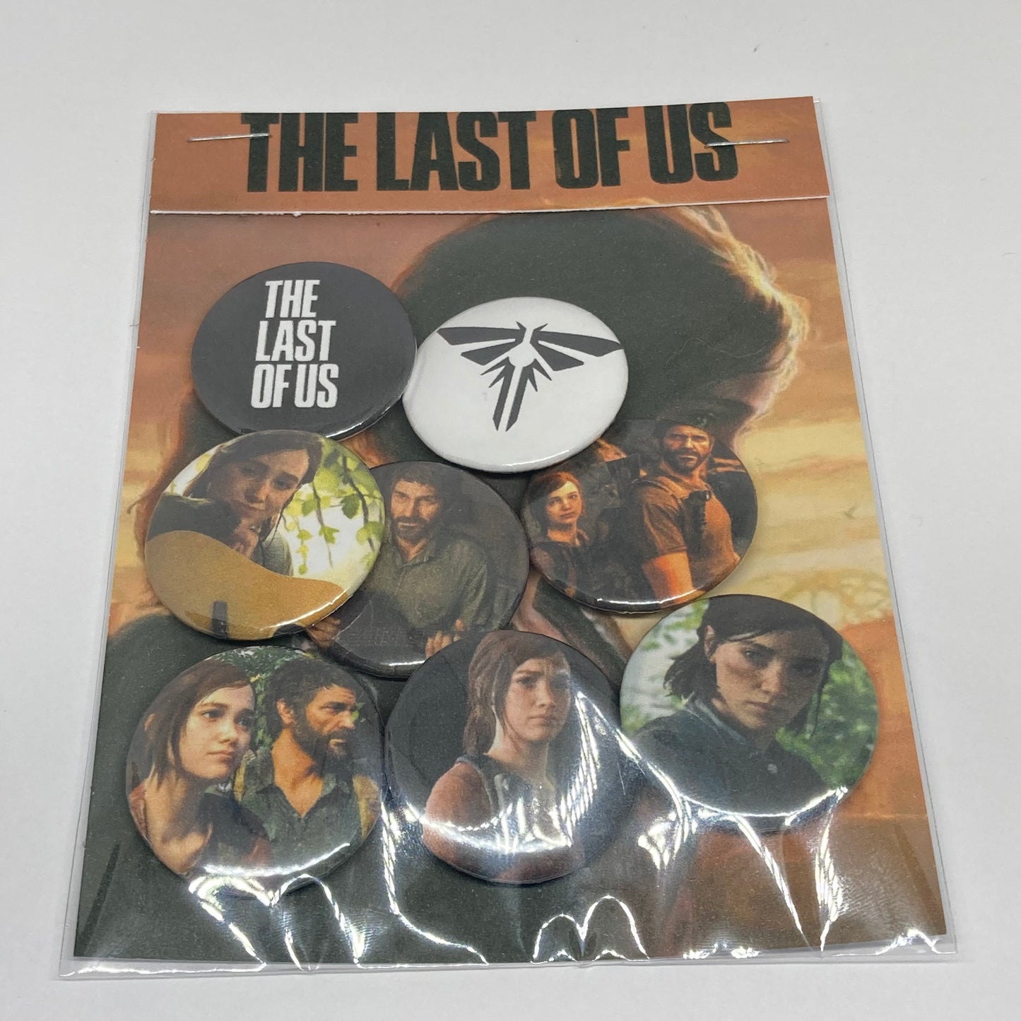 The Last of Us pin pack 8 pc